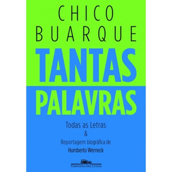 Livro Tantas Palavras - Chico Buarque