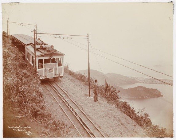 Trem do Corcovado - Malta, Augusto (1906)