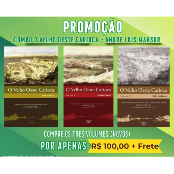Comprar combo O Velho Oeste Carioca I, II e III livro online