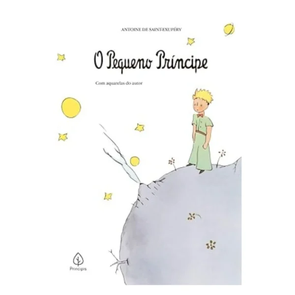 Livro O Pequeno Príncipe usado com capa clássica ilustrada, à venda na livraria virtual Meu Rio de Todos os Tempos