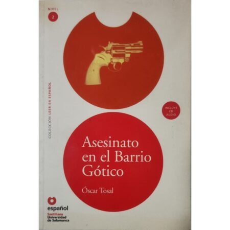 Capa do livro Asesinato en el Barrio Gótico, de Óscar Tosal – Romance policial em espanhol ambientado em Barcelona.