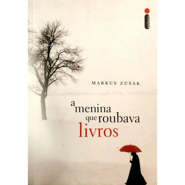 Capa do livro a menina que roubava livros de markus zusak em ótimo estado, disponível na livraria meu rio de todos os tempos