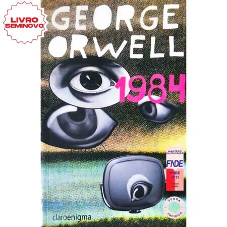 Capa do livro 1984 de George Orwell – Uma distopia clássica que questiona o presente