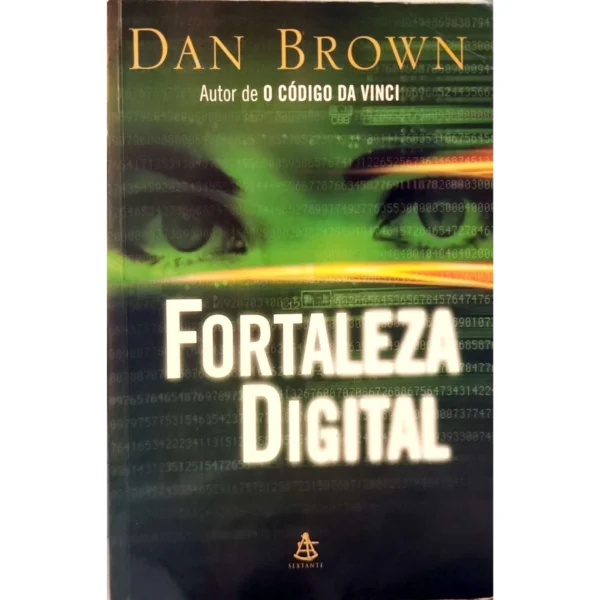 Fortaleza digital dan brown livro usado excelente estado capa thriller tecnológico mistério livraria meu rio de todos os tempos