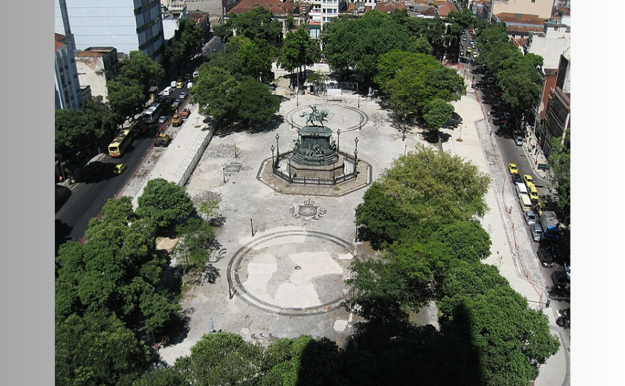 Capa do livro Praça Tiradentes – Calendário Cultural – Rio de Janeiro.