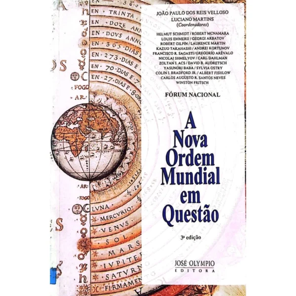 Capa do livro A Nova Ordem Mundial em Questão – 3ª Edição