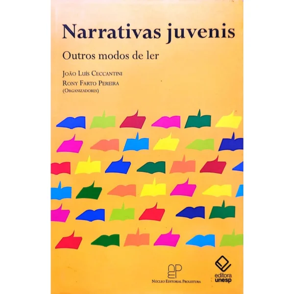 Capa do livro Narrativas Juvenis: Outros Modos de Ler, exemplar usado em excelente estado.