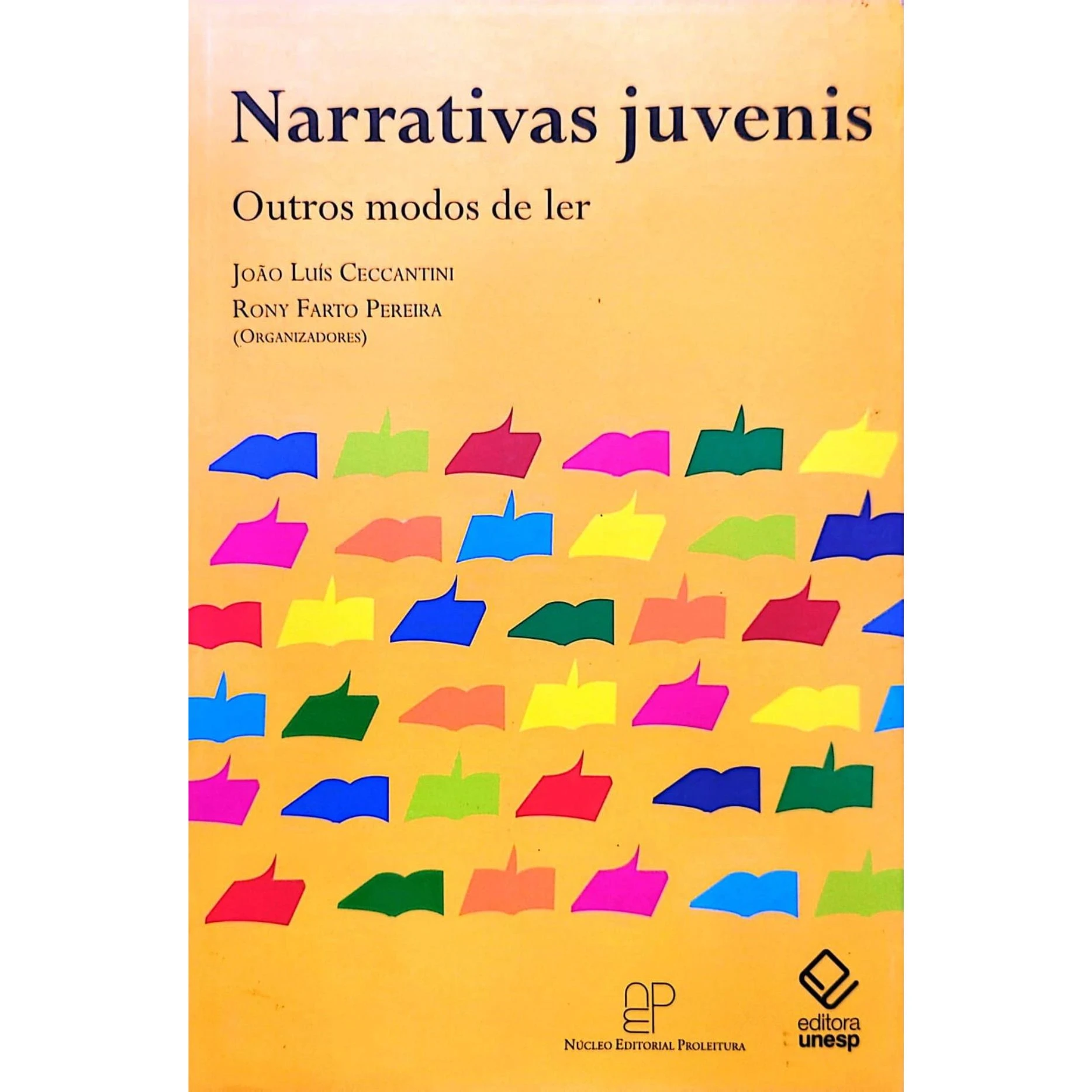 Capa do livro Narrativas Juvenis: Outros Modos de Ler, exemplar usado em excelente estado.