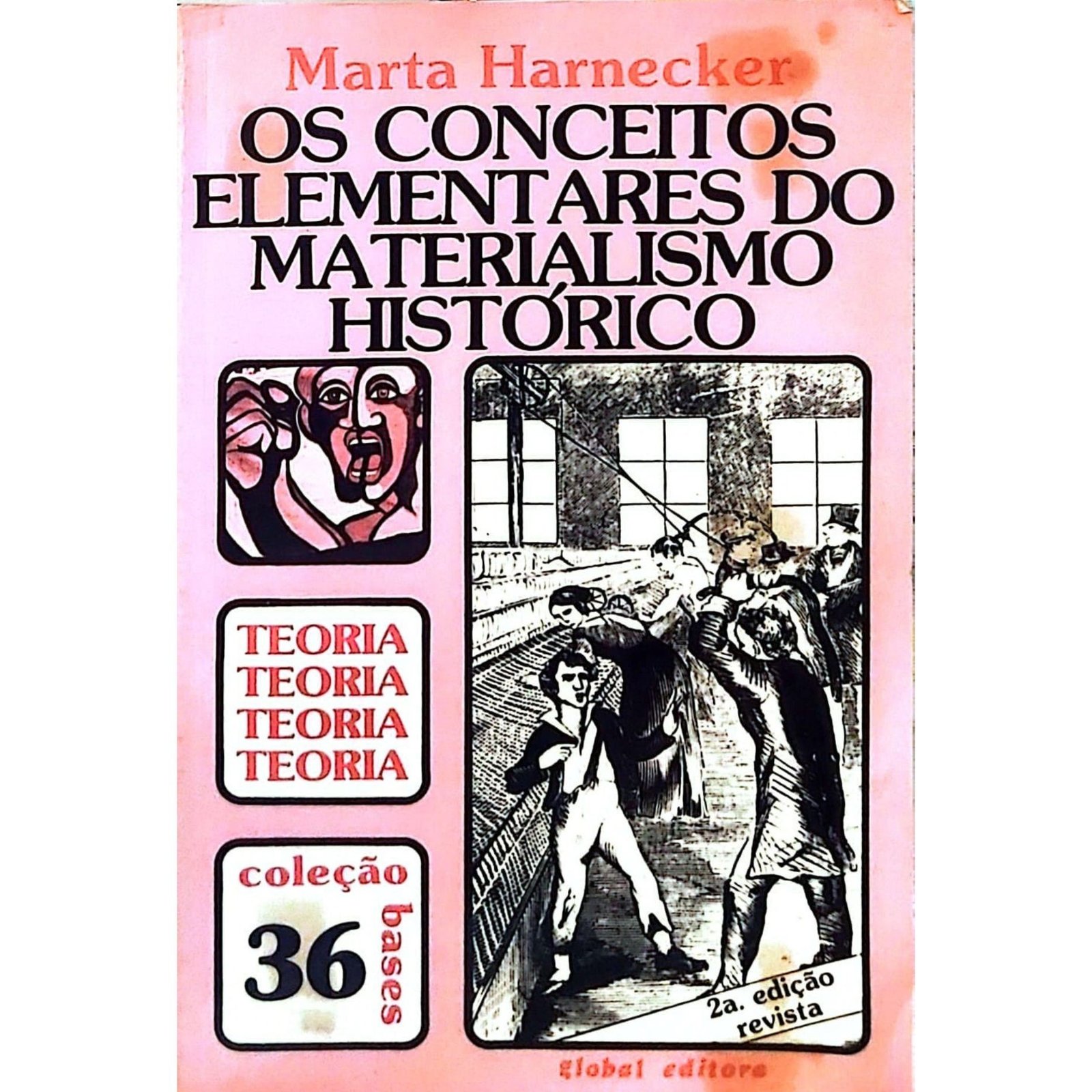 Capa do livro Os Conceitos Elementares do Materialismo Histórico, de Marta Harnecker, à venda na Livraria Meu Rio de Todos os Tempos.