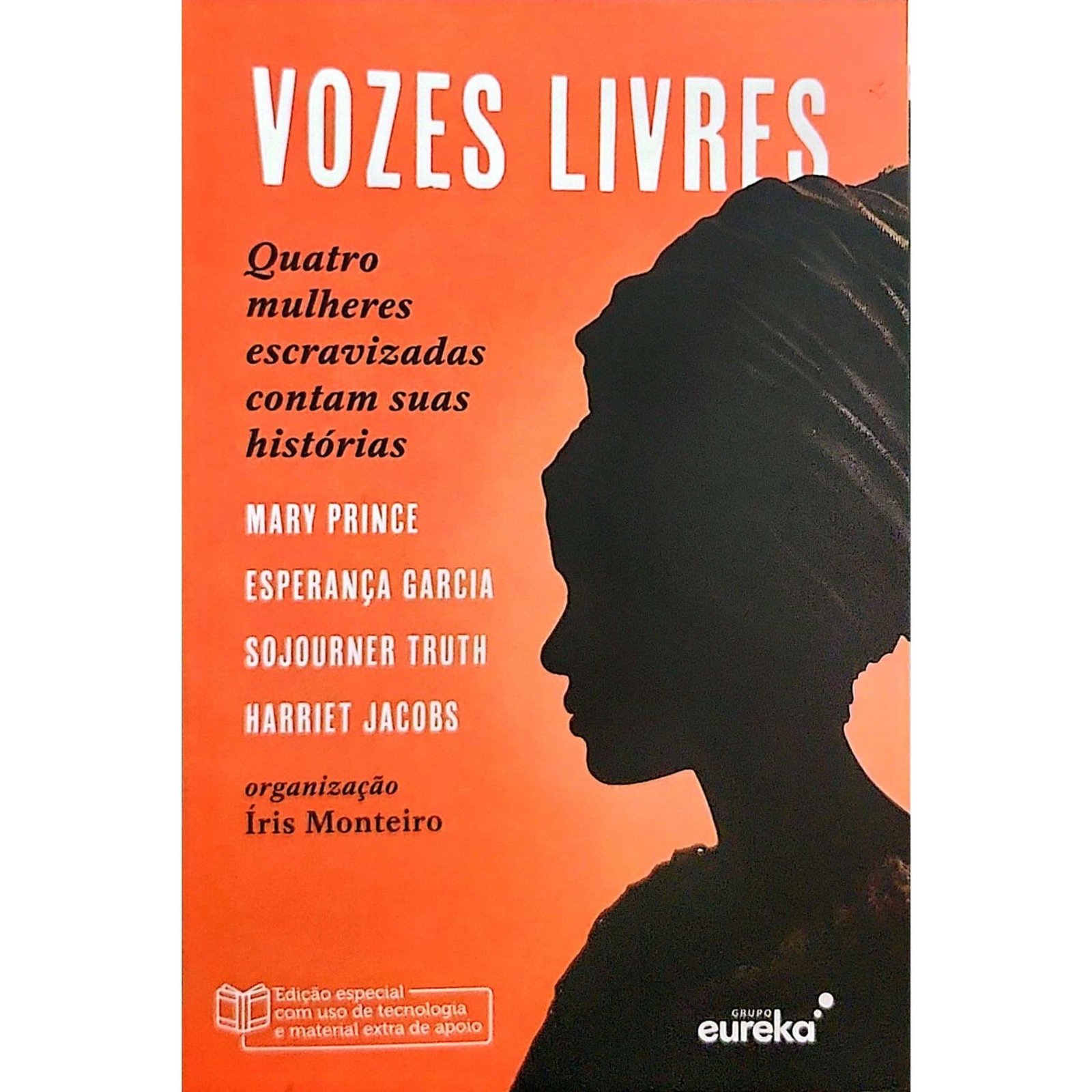 Capa do livro Vozes Livres – Quatro Mulheres Escravizadas Contam Suas Histórias, disponível na livraria online Meu Rio de Todos os Tempos